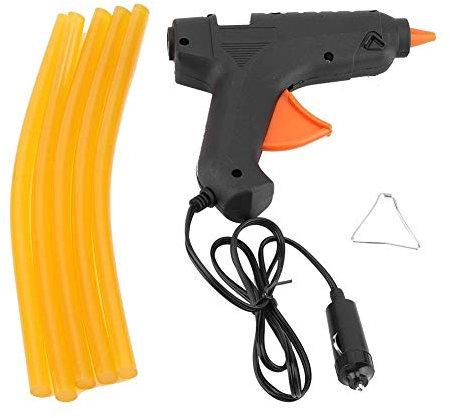 Pistola Silicona Caliente, MAGT se calienta rápidamente 40W DIY Herramienta de reparación de automóviles con pistola de pegamento de fusión en caliente con barras de pegamento