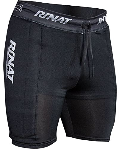 Rinat Unisex, Jugend Under Guard Torwart Shorts, Schwarz, 6-8 Jahre EU