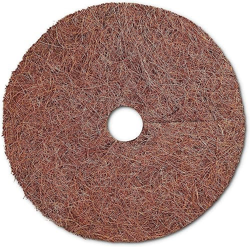 Discos de mantillo de coco, cubierta de invierno para plantas, plantas en macetas, plantas en macetas, discos de coco como protección contra heladas, protección contra el frío, protección de invierno,