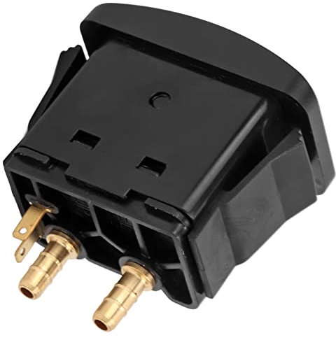 TOUISEDGI Interruptor De Activación De Resorte Neumático, Interruptor De Válvula De Elevación De Asiento De Cabina Eléctrica Tipo De Paleta Empuje Para Ajustar La Pestaña ON OFF Accesorio Del Compreso