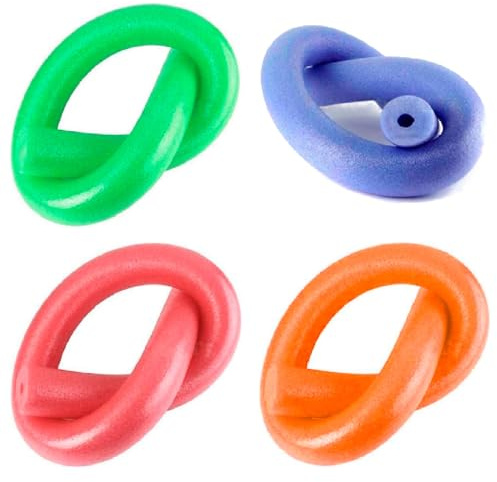 AC - Pack de 4 Churros para Natación - Tubo Flotador Espuma - Habilitación - Palo Flotador - 150 cm - Color Aleatorio