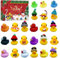Gihioue Adventskalender 2024 Gummienten Weihnachtskalender Geschenke, 24 Tage Weihnachts-Adventskalender, Weihnachts-Countdown-Spielzeug Zum Spielen Im Freien, In Der Badewanne Und Für Schulkarnevale