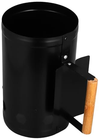 HANABASS Barril para Encender Fuego Cubo para Barbacoa para Acampar Jardín Exteriores De Acero Caja De Colores