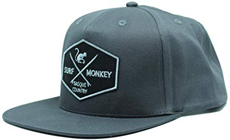 DRESSED IN MUSIC PLAY WITH ME Cappellino da Baseball Full Patch Snapback Grigio - Surf Monkey®