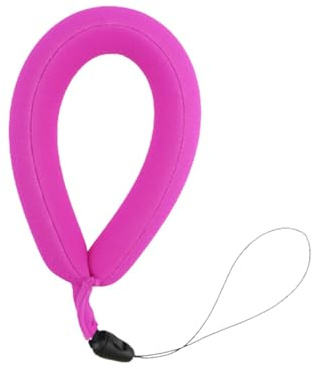 Vattentät kameraväska – 7 cm flytande handledsrem, ljusa lätta skum | bra synlighet flytande kamera mobiltelefonrem för utomhus vattensporter simning snorkling kajakpaddling