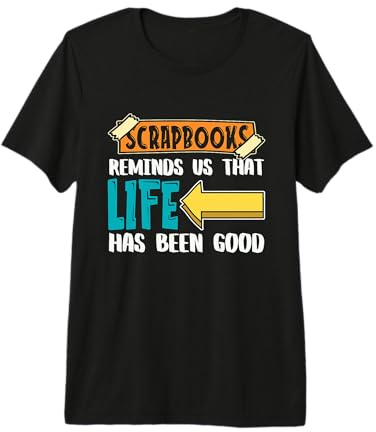 Les Albums de Scrapbooking Nous rappellent Que Le Scrapbooking décoratif T-Shirt Haut de Gamme