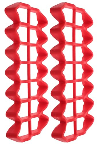 Veemoon 2 Pièces Moule en Silicone Insert pour Boîte aux Lettres Rouge, Protection Pluie Solide, Installation Facile, Barrière D'humidité pour Usage Domestique