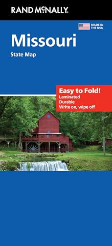 Rand McNally Easy to Fold: Missouri State Laminated Map