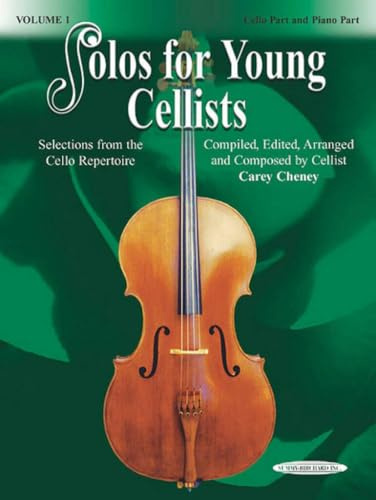 Solos for young cellists - volume 1 (cello/piano): Cello Part and Piano Acc.