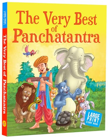 Story Book: The Very Best of Panchatantra - Large Print Story book - Panchatantra story book for kids