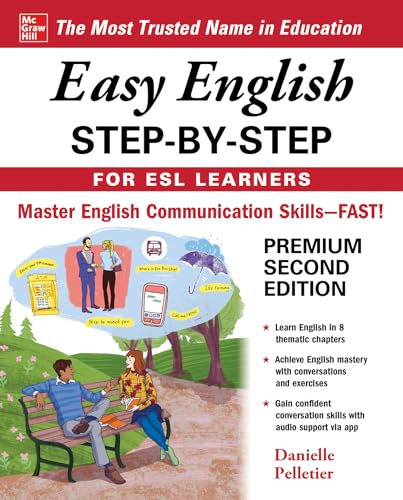 Easy English Step-by-Step for ESL Learners, Second Edition [Lingua Inglese]