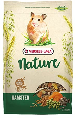 Versele Laga gemischte Mischung, reich an Getreide, für Hamster, Natur, Beutel 2,3 kg (3 Monate)