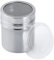 Shaker per spezie con fori e coperchi, draghe in acciaio inossidabile Shaker per zucchero in polvere Barattoli per spezie con coperchi per shaker Bottiglia di condimento per cucinare la cucina(L)
