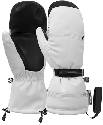 Reusch Cozy R-Tex® XT Mitten Extra cálido, Impermeable, Resistente al Viento y Transpirable, Manoplas de Invierno, Guantes de Nieve, Guantes de esquí para Mujer