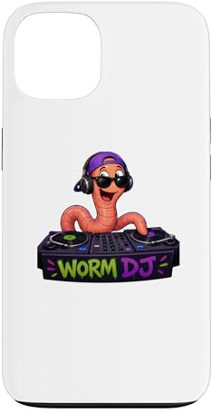 Custodia per iPhone 13 dj worm