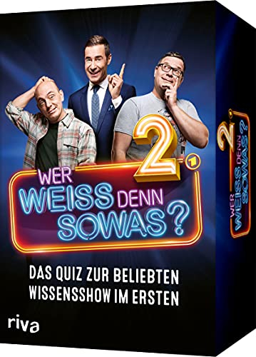 Wer weiß denn sowas? 2 – Das Quiz zur beliebten Wissensshow im Ersten: Trainiere dein Allgemeinwissen mit neuen Fragen aus der Show. Das perfekte Geschenk für alle Quiz-Fans (WWDS Quiz, Band 2)