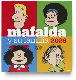 Mafalda 2026, Calendario de Pared Familia (AGENDAS Y CALENDARIOS)
