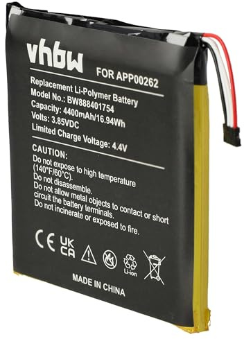 vhbw Akku kompatibel mit Caterpillar Cat S61 Handy Smartphone Telefon (4400mAh, 3,85V, Li-Polymer)
