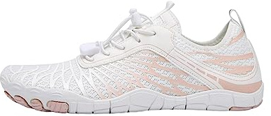 Treer Chaussures Aquatiques, Chaussures Aquatiques Homme Femme, Barefoot Shoes à Séchage Rapide Chaussures Minimalistes Barefoot Chaussure de Sport Nautique 36-47