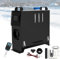 PRIJESSE 5-8KW Diesel Lufterhitzer, 12V Dieselheizung,Luft Standheizung, Air Diesel Heizung mit Schalldämpfer, LCD Schalter für Auto RV Boote KFZ PKW LKW Wohnmobil Bus