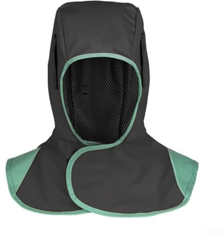 Protective Welding Hood Offering Dust Proof Features and Adjustable Tightness for All Users (Black)