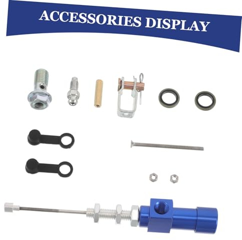 HORIALENCE Kit Hydraulique de Levier Embrayage Durable avec Cylindre et Pompe de Frein Fonctionnement Fatigue Main Compatible Atv Pit Bike Scooter