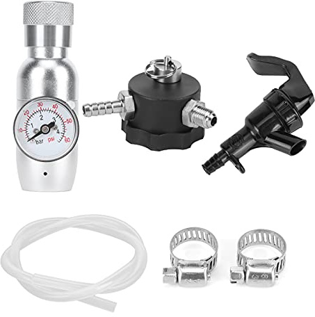 Adfaga Kit de robinet distributeur de bière en acier inoxydable de qualité supérieure, système de fût de brassage à domicile, équipement de bière pression Portable pour les amateur