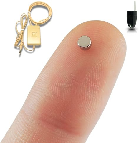 PingaOculto Oreillette Compact Audio Mobile (Nano V3 + VIP Pro UltraMini) | 2 oreillettes (Nano et Vip Pro UltraMini), Jack 3,5 mm, Microphone intégré, Bouton multifonction, Appels et enregistrements