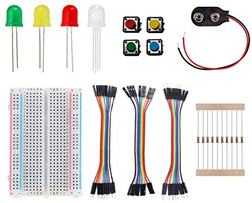 Low Voltage Labs - Tinker Parts Pack with breadboard (1 Pack)