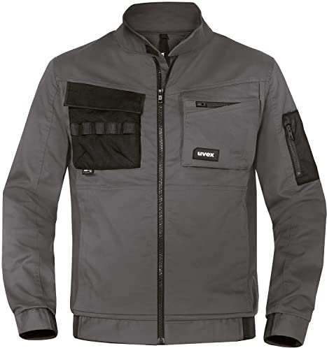 Uvex Echor - chaqueta de trabajo - flexible y robusto - Azul oscuro - Talla S