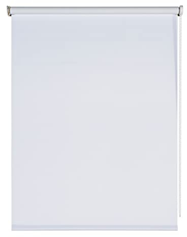 Estores enrollables Opacos con Tejido de Calidad. Estor Opaco Blackout Persiana Opaca Que aporta Oscuridad. Cortinas Dormitorio Opacas Novedad STORESDECO | Blanco 120 x 250 cm