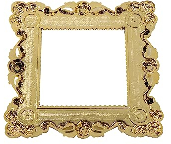 Elektrischer Lichtschalter Aufkleber, Schalter Aufkleber, Schalter Dekoration, Retrostil, Geprägte Blumen, Schalter und Steckdosen als kreative Aufkleber, dekorative Schutzhüllen (86 * 86mm, Gold)