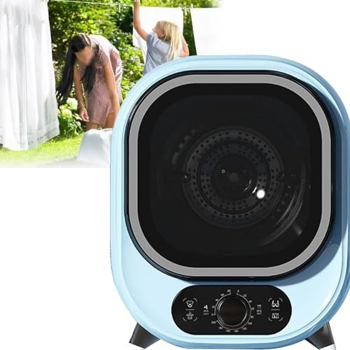 Secadora, Secadora Pequeña, Secadora De Condensador Portátil, Secadora con Ventilación De 5 Kg, Uso Encimera O Montado En La Pared, Compacta, Mini Secadora,C-110V