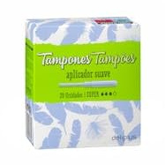 Tampones super con aplicador suave Caja 20 ud.