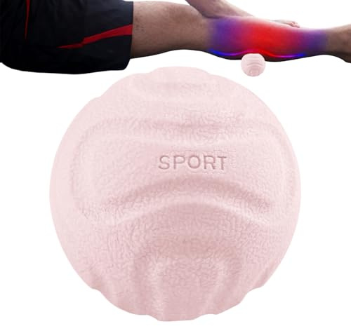 Fotmassageboll | Ryggmassagetillbehör, bärbar fasciaboll | för idrottare kontor fitnessentusiaster löpare yogaspelare hemmagym resa kvinnor män vuxna nybörjare