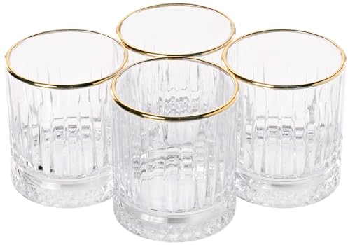 Pasabahce Golden Touch Elysia Whisky Glas 4-fach 210cc