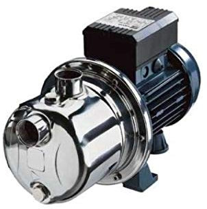 JESX M5 Series Self-Suction Electric Pump Stainless Steel for Pressurisation and Domestic Water Supply 0.37 kW 0.5 HP Blue (Reference: 1690050000)