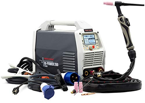 Bi-Power 200 DC TIG WIG DC PULS 200A inverter svetsmaskin rostfritt stål svetsmaskin