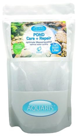 Aquaris Pond Care & Repair 1 kg, Elimina Algas Filamentosas del Estanque de Forma Natural, Tratamiento del Agua sin Químicos, Seguro para Peces Koi y Plantas Acuáticas