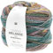 Rico Creative Melange Aran Wonderball Fabe 17, Farbverlaufswolle Nadelstärke 5 mm zum Stricken oder Häkeln, Wolle 200g Knäuel