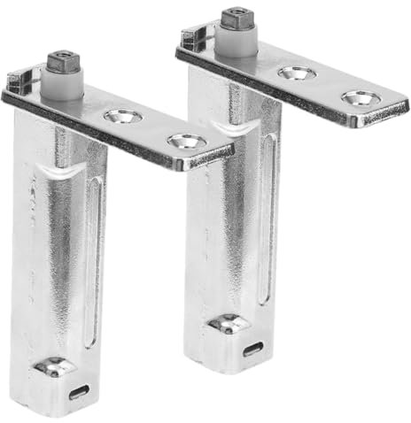 DOITOOL 2pezzi Cerniere Per Porta Congelatore Lega Di Zinco Parti Di Ricambio Per Frigorifero E Congelatore Accessori Per Cerniere Di Porta