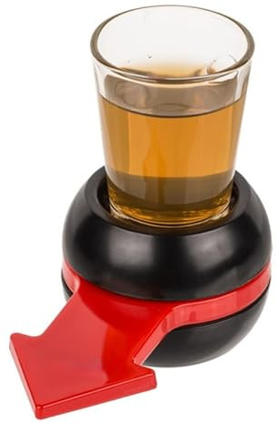 MISTER GADGET - MG3526, Jeu des Vérités à Boire, Jeu des Vérités A Boire, Couleurs : Rouge, Noir, Transparent, Amusement et Défis pour Adultes, Jeu pour Adultes