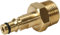 M22 High Pressure Washer Adapter, 2025 Upgraded Hose Adapter Quick Connect, Brass M22 Washer Gun Hose Pipe Convert Tool (M22 14MM Fitting Hose Connector)
