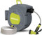 DEWINNER Garden Hose Reel, Wall Mount Auto-Reel with Spray Nozzle, Mounted Auto Rewind Holder Storage, Heavy Duty Hanger, 30M Hose Pipe for Outdoor Watering