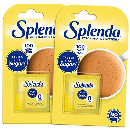 SPLENDA No Calorie Sweetener Dissolvable Minis, 100 Tablets (2-Pack)