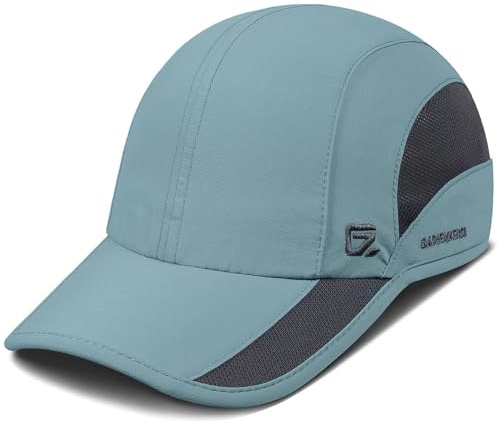 Cappellino da Corsa Uomo Cappello Estivo Sun Hat Dri Fit per Allenamento Accessori per Escursionismo Trekking Campeggio Aperto Tennis Viaggio Ciclismo Equitazione Pesca Camminata (Azzurro Cielo)