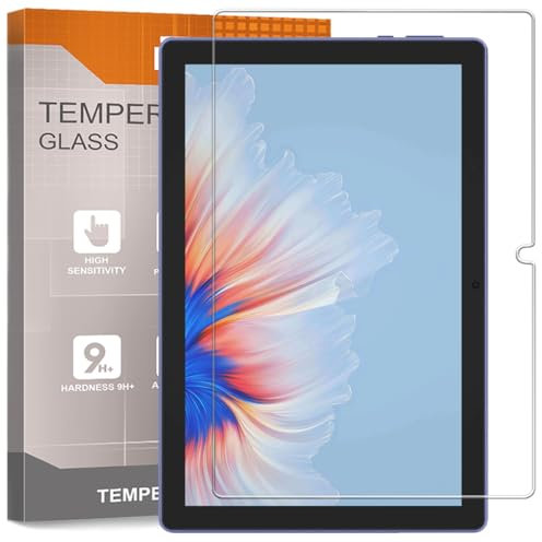 REY Pellicola salvaschermo per DOOGEE U9 10,1, Pellicole salvaschermo Vetro temperato, di qualità Premium Tablet