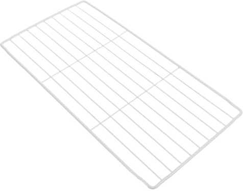 COLLBATH Organizador de Estante para Frigorífico con Divisor de Alambre Metálico Blanco Estante Separador para Congelador Rejilla de Malla Resistente para Almacenamiento Cocina y