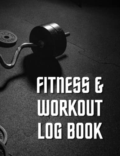 Workout Log Gym, fitness and training Diary track progress and set goals.: Cardio and Exercise log book.