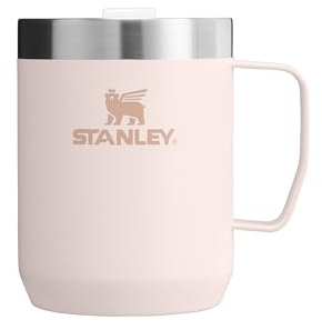 STANLEY 1913 Classic Legendary Camp Mug Thermobecher 0.23L - Hält 1 Stunden Heiß - 2 Stunden Kalt - BPA-Frei - Spülmaschinenfest - Kaffeebecher To Go - Rose Quartz